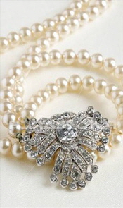 antique-diamond-pearl necklace